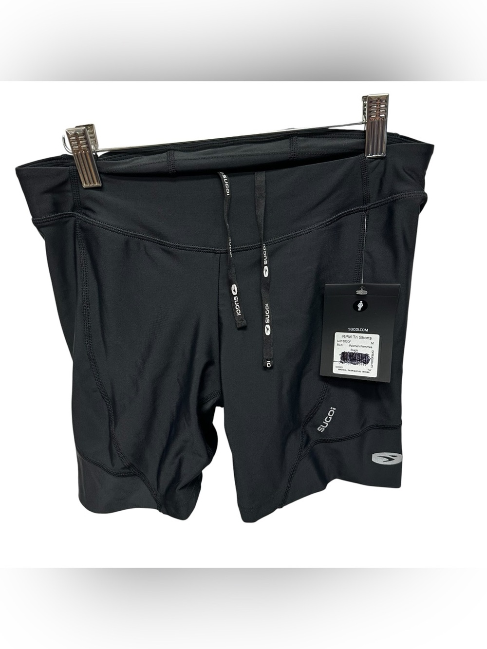 Sugoi women’s RPM tri shorts padded size medium bicyclist New with tags